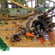 Illustration for article titled In this post-apocalyptic diorama, Hell comes to Lego Land
